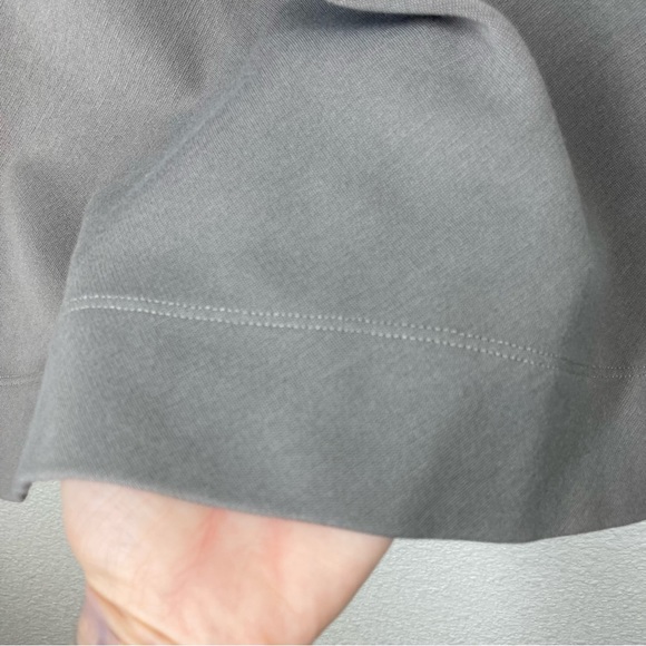 Vulin Midi Skirt Medium Cotton Spandex Stretch Waist Minimalist A Line - Picture 11 of 16